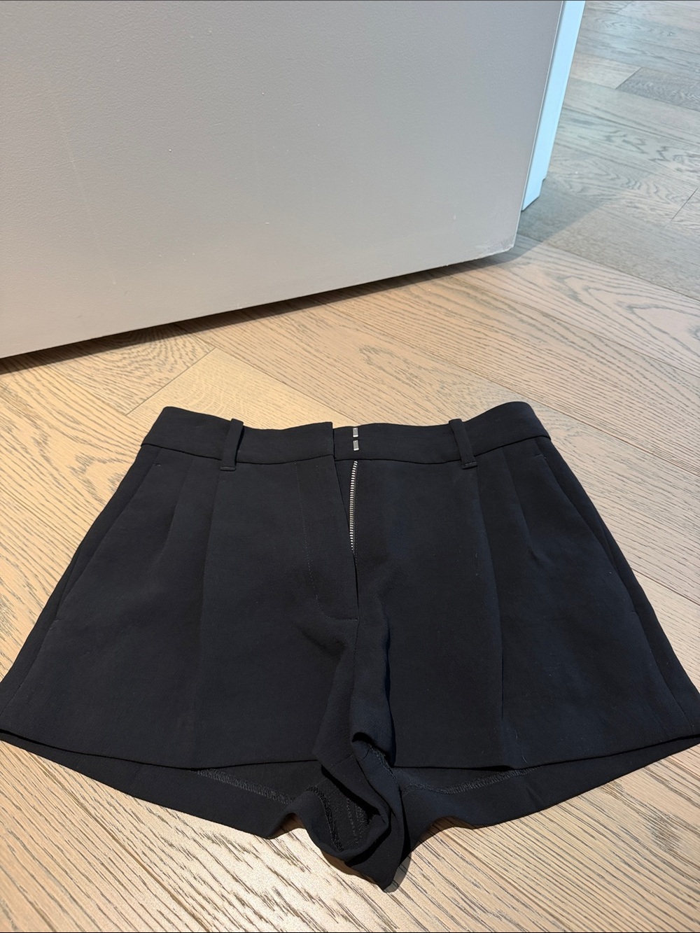Women's High-Waist Tailored Micro Shorts